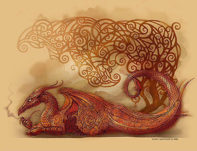 №283440 - фэнтези, дракон. - оригинал