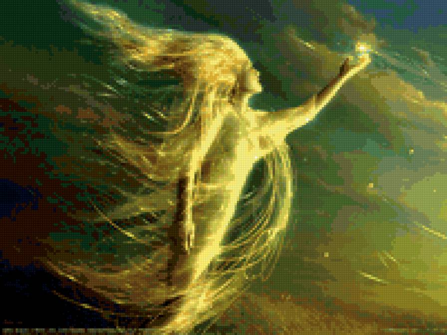 серия "фентези" - фентези, девушка - предпросмотр