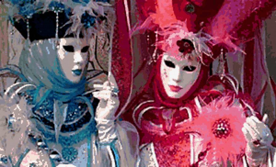 венеция - венеция, карнавал, маска - предпросмотр