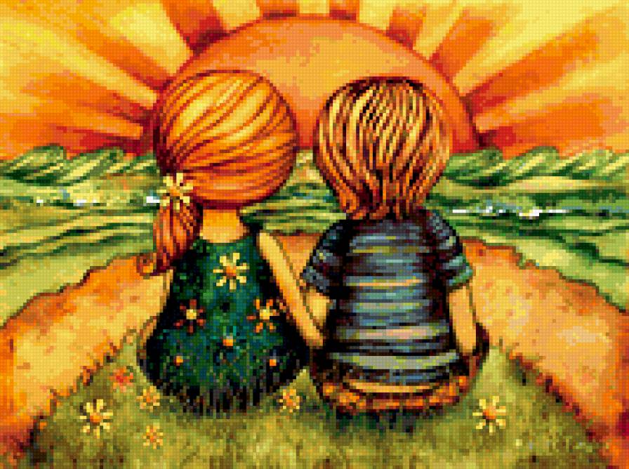 двое - дети - предпросмотр