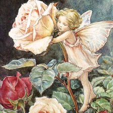 Схема вышивки «Цветочные феи»