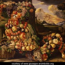 Схема вышивки «Арчимбольдо Джузеппе.»