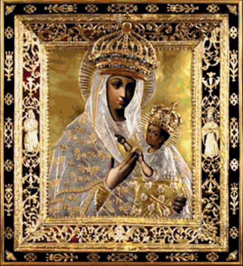 икона Будславской Божьей Матери - икона - предпросмотр