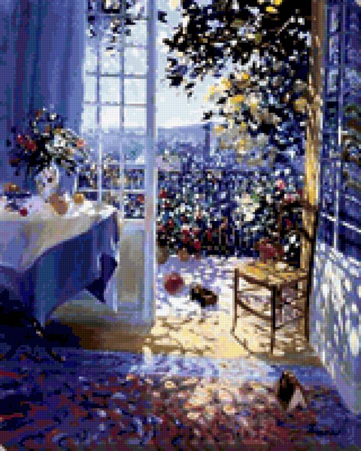 Лоран Парселье (1) - вид из окна, комната - предпросмотр