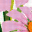 Предпросмотр схемы вышивки «бабочки на цветах» (№284481)