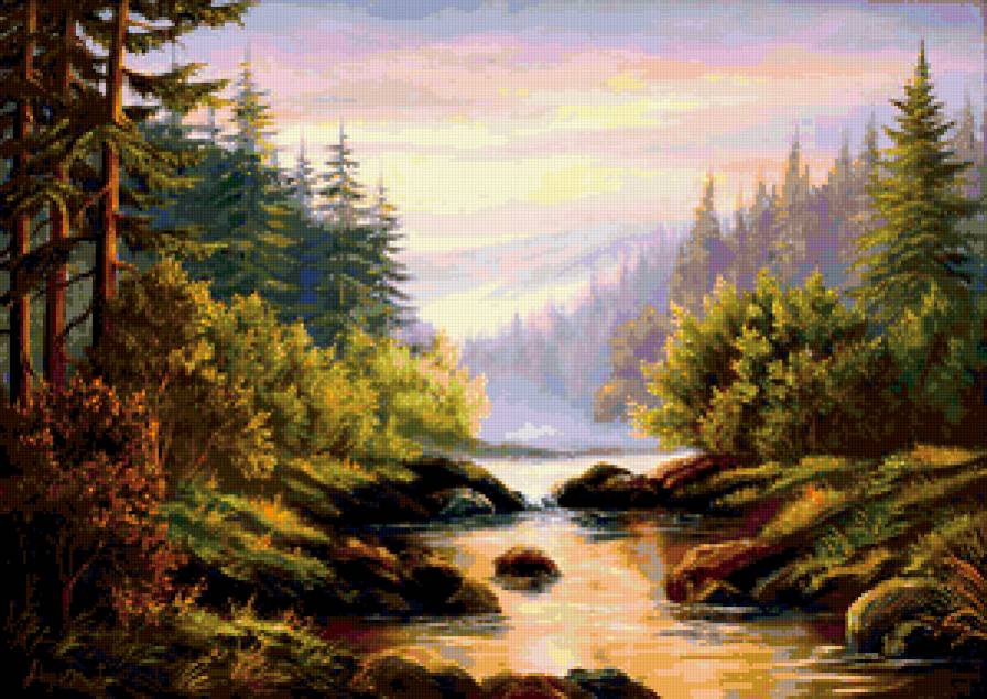 весна - пейзаж - предпросмотр