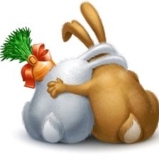 Схема вышивки «Влюбленная парочка»