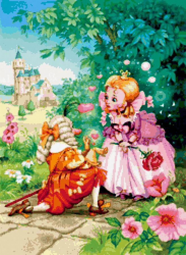 сказка 1 - замок, сказка, любовь - предпросмотр