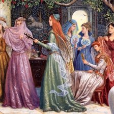 Схема вышивки «феечки»