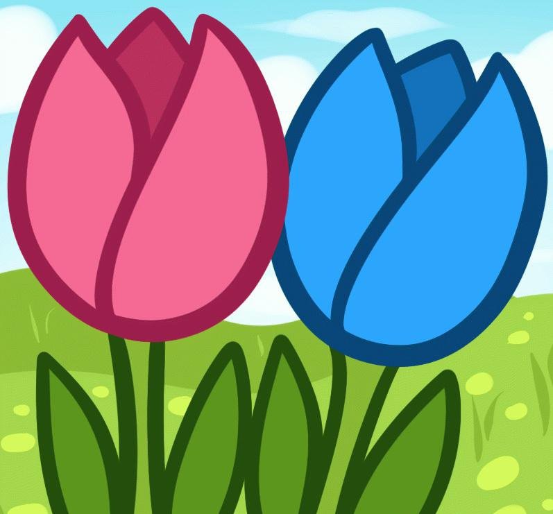 Тюльпаны - цветы, тюльпаны, детские - оригинал
