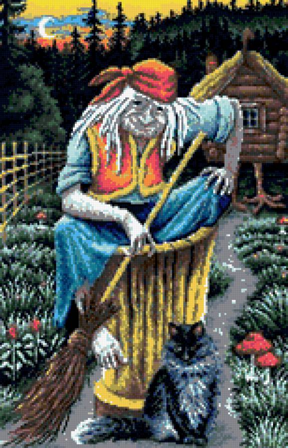 Баба Яга - предпросмотр