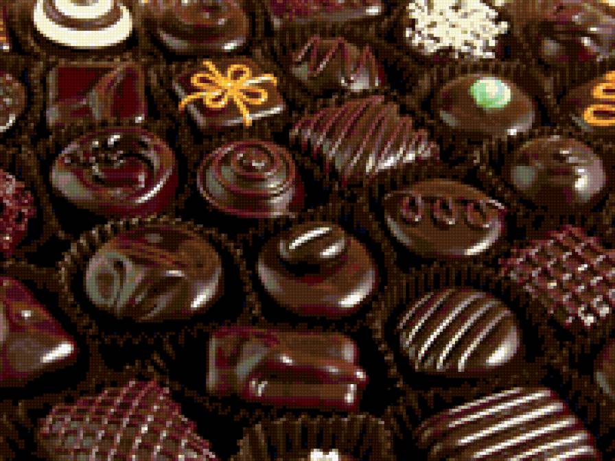 2 - конфеты, шоколад - предпросмотр