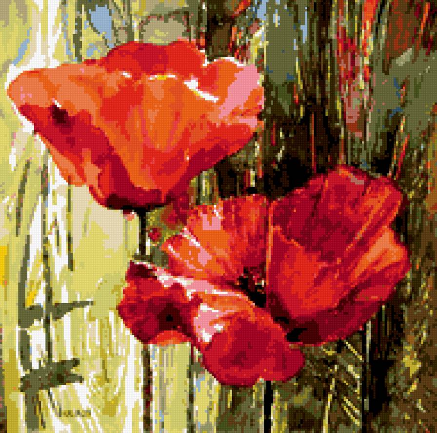 маки 3 - маки, поле - предпросмотр