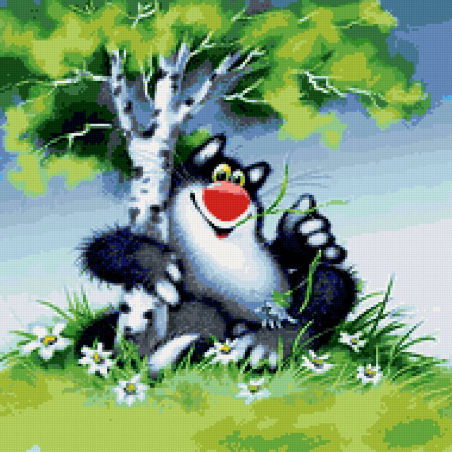 кот7 - котенок, кот, взгляд - предпросмотр