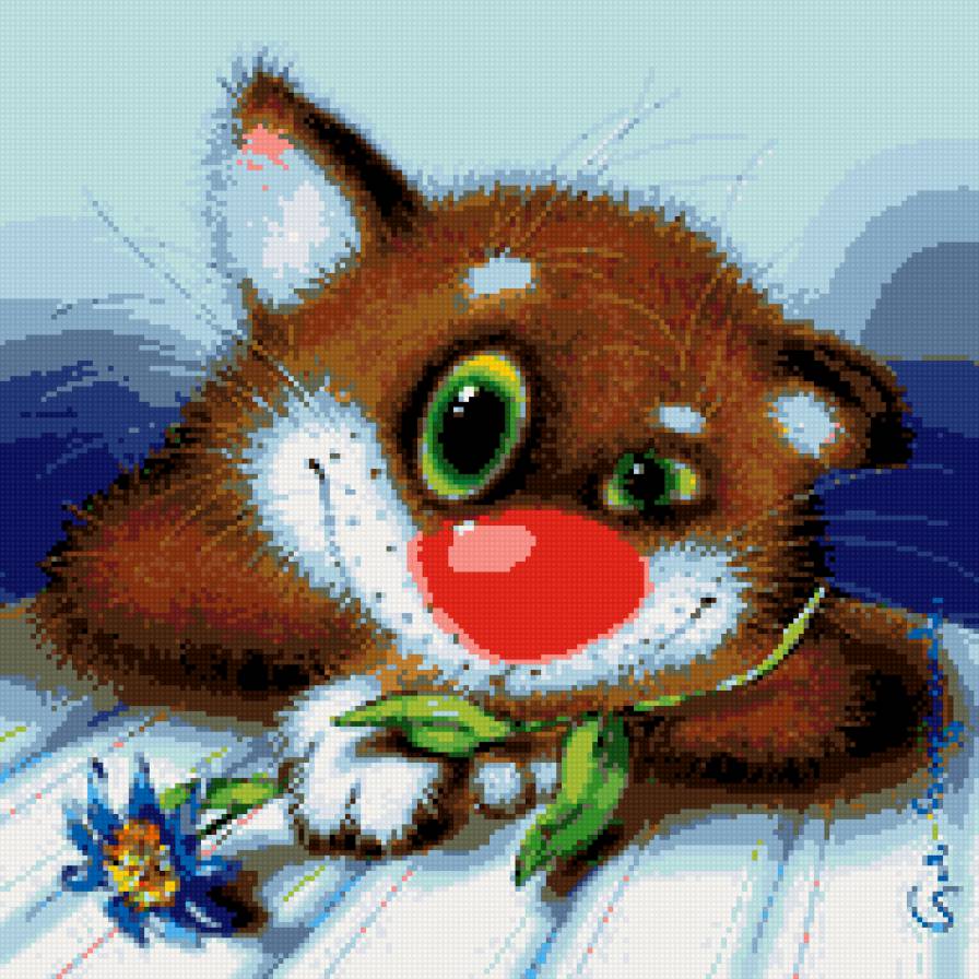 кот 78 - котенок, взгляд, кот - предпросмотр