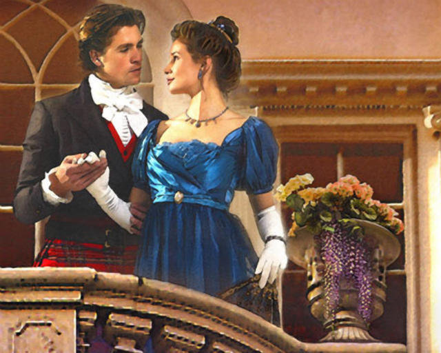 влюблённая пара - пара - оригинал