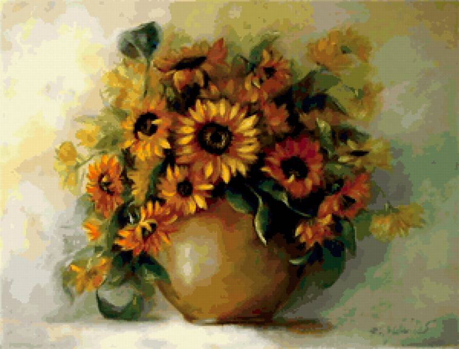 подсолнухи - предпросмотр