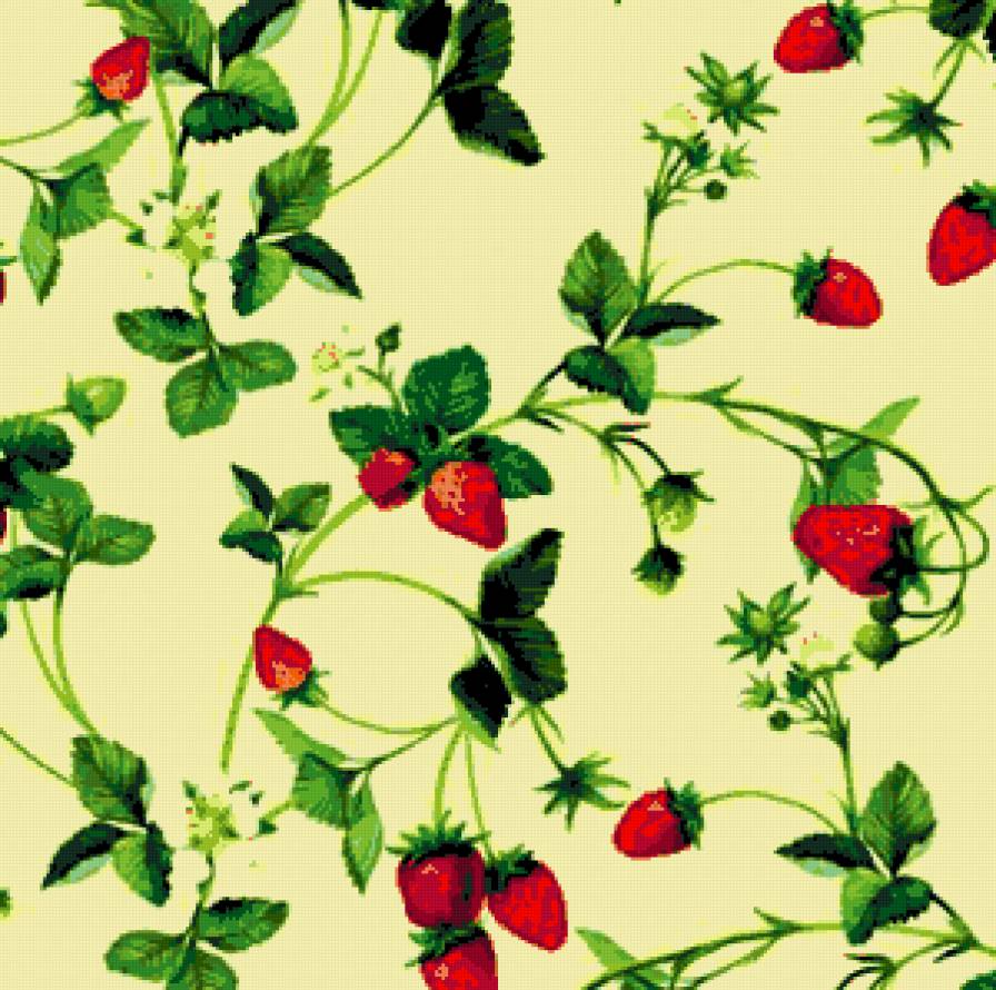 земляника - картина - предпросмотр