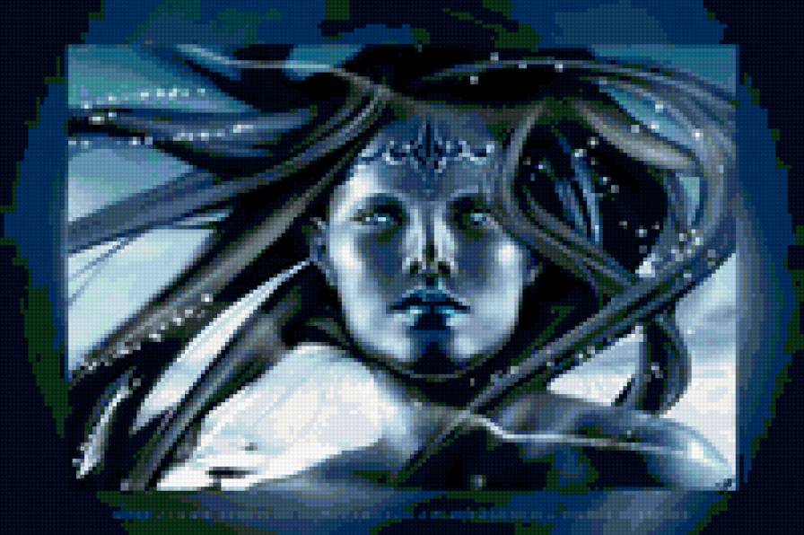 серия "фентези" - девушка, фентези, люди - предпросмотр