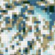 Предпросмотр схемы вышивки «снежный леопард» (№286802)