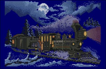 Поезд - транспорт - оригинал