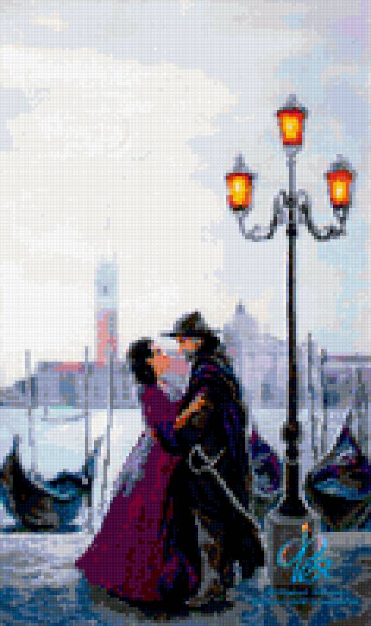 Лунная ночь в Венеции - предпросмотр