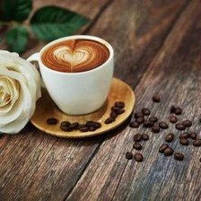 Схема вышивки «Кофе»