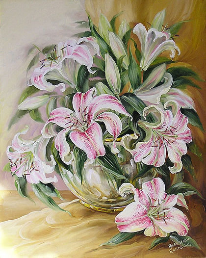 лилии - оригинал