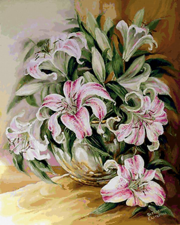 лилии - предпросмотр
