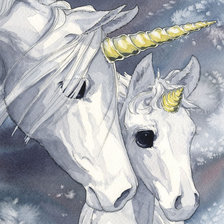 Схема вышивки «серия "единороги и пегасы"»