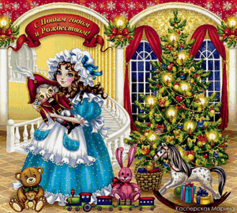 Щелкунчик - сказка, новый год, елка, щелкунчик - предпросмотр