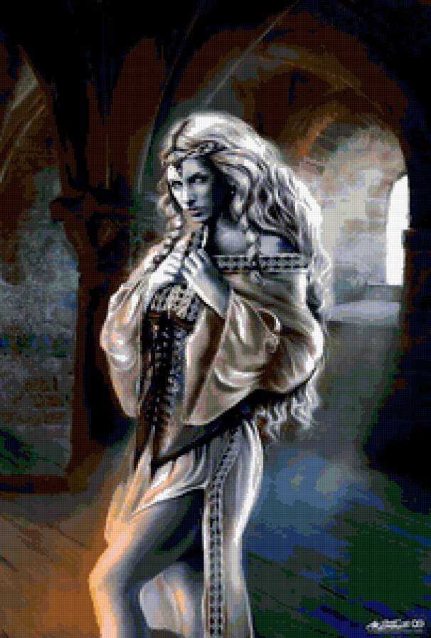 призрак - призрак, девушка - предпросмотр