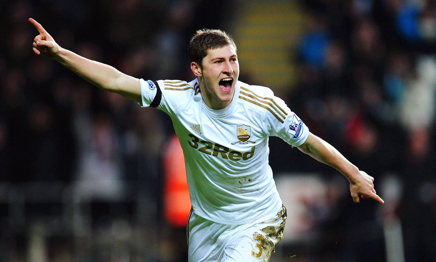 Бен Дэвис - футбол, бен дэвис, сити, защитник, суонси - оригинал