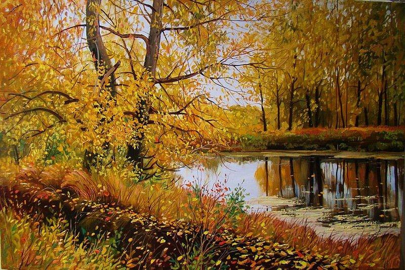 Осень - пейзаж, осень, природа - оригинал