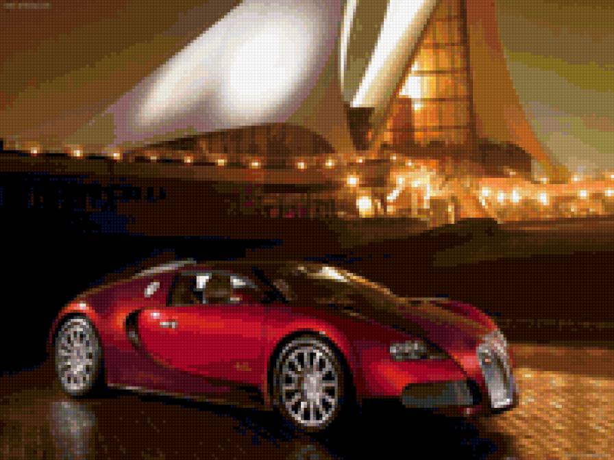 автомобиль - автомобиль, красный автомобиль - предпросмотр