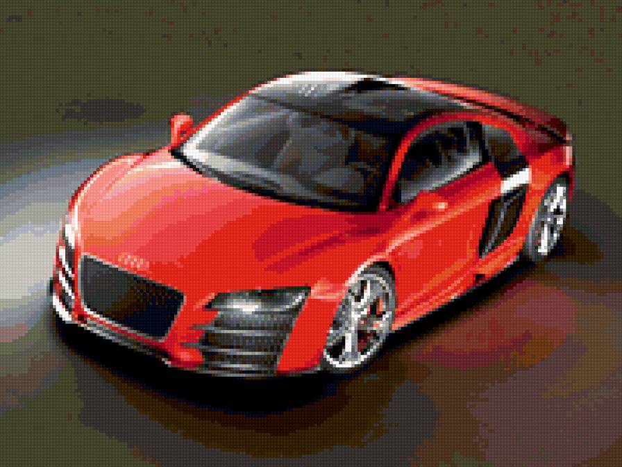 автомобиль - автомобиль, красный автомобиль - предпросмотр