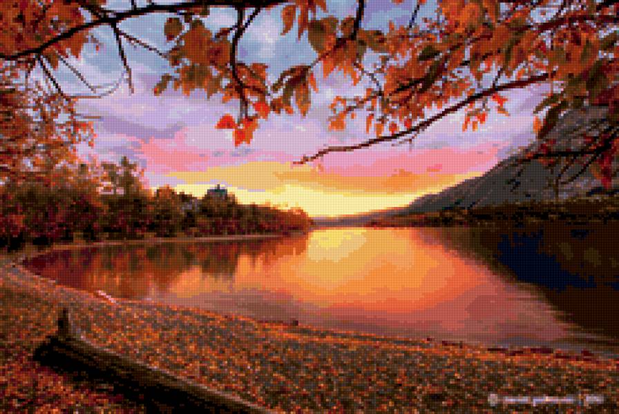 природа - пейзаж осень - предпросмотр