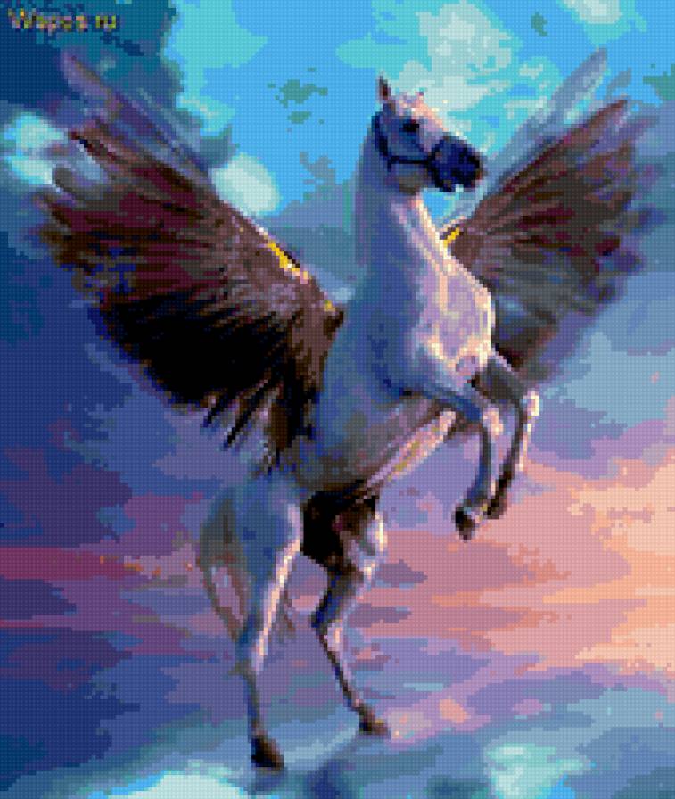 серия "фентези" - лошадь, фентези - предпросмотр