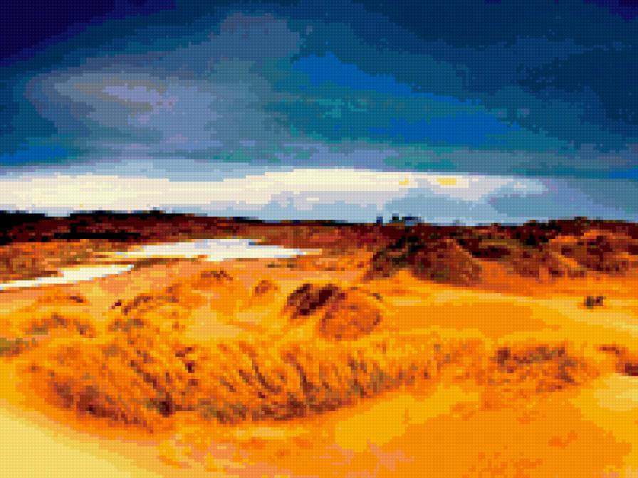 серия "природа" - природа, река - предпросмотр