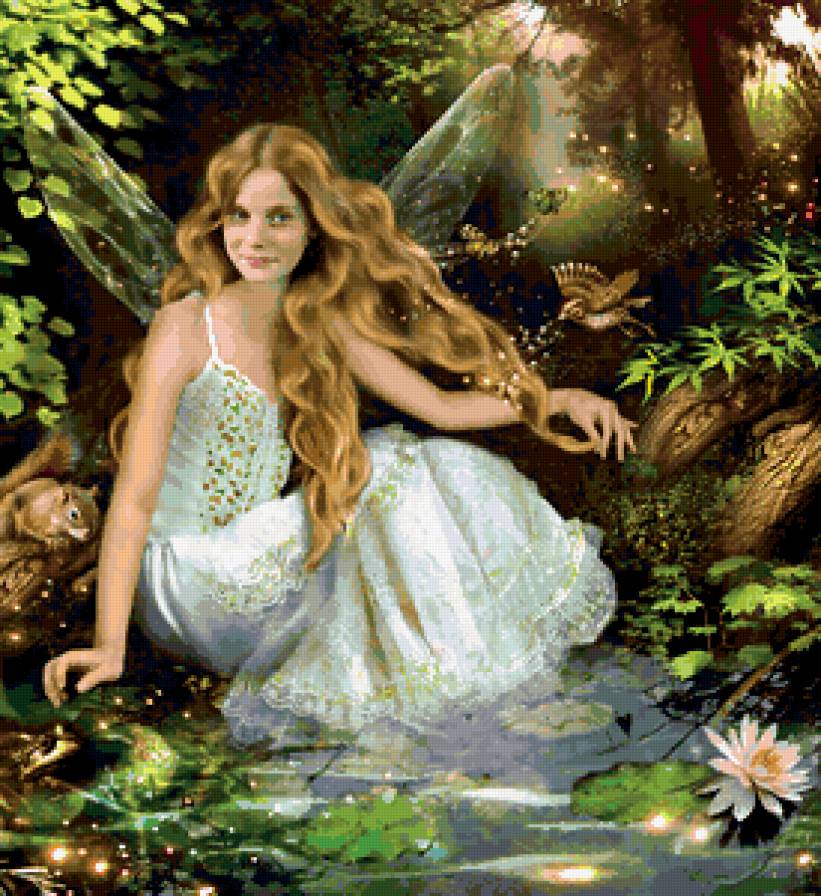 эльф - эльф, калибри, лес - предпросмотр