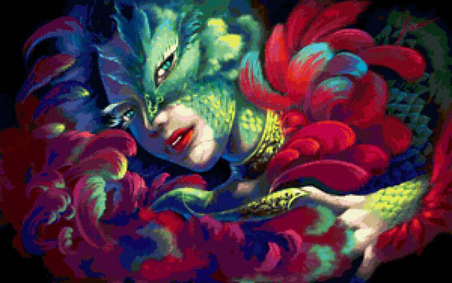 Маска - сказка, маска, карнавал - предпросмотр