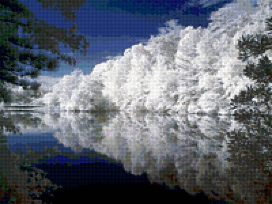 серия "природа" - природа, озеро - предпросмотр