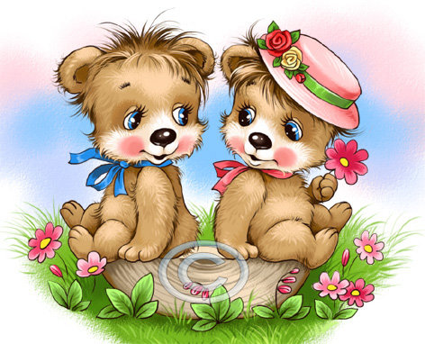 мишки - сказки - оригинал