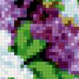 Предпросмотр схемы вышивки «сирень» (№290638)