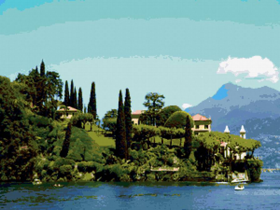 Итальянская вилла - вилла, италия - предпросмотр