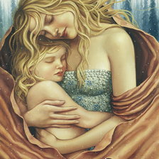 Схема вышивки «материнство»