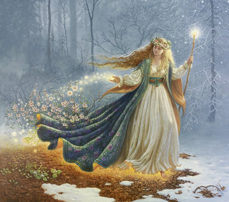 весна - картина - оригинал