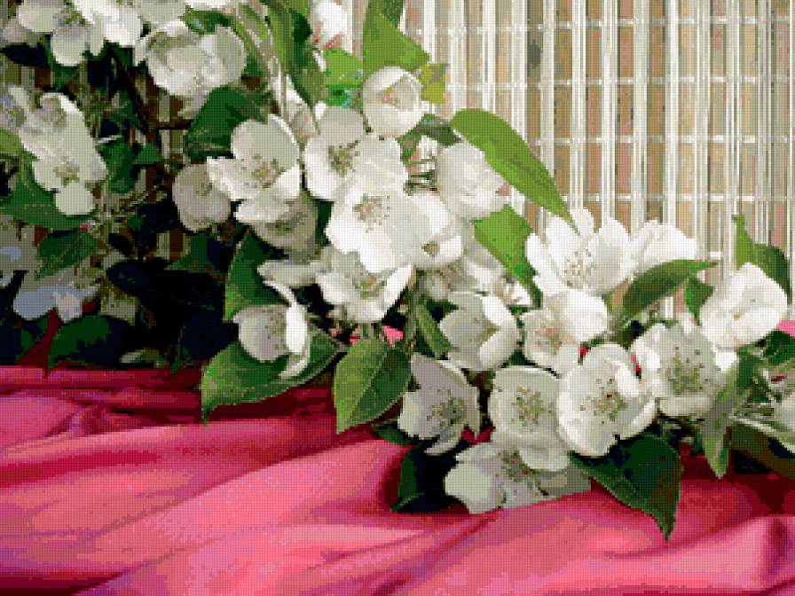 весна - ветка, яблоня, цветы, весна - предпросмотр