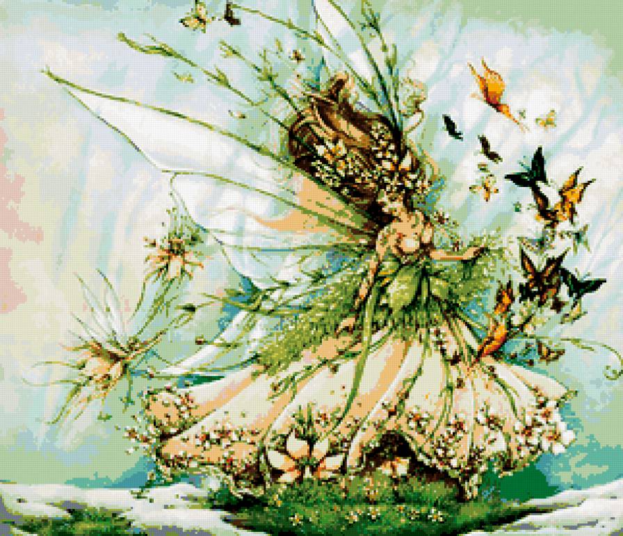 Цветочная фея 3 - фея - предпросмотр