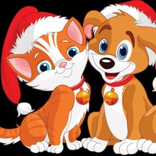 Схема вышивки «котик....»